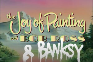 The Joy of Painting with Bob Ross & Banksy: Watch Banksy Paint a Mural on the Jail That Once Housed Oscar Wilde